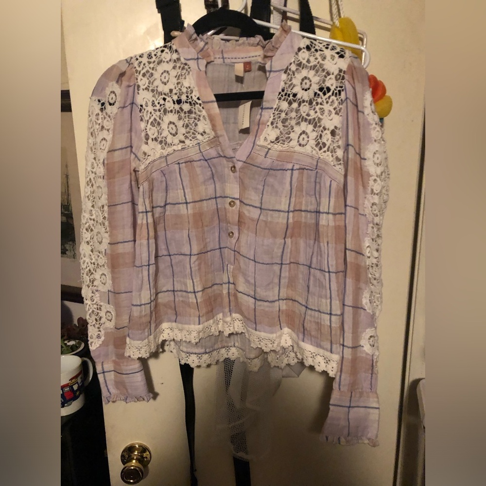 Anthropologie x Pilcro Collaboration Prairie Top- 902 $65 or $60 w/offer